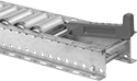 Image of Product. Front orientation. Flow Rails. Flow Rails, With Rollers, Style P.