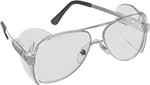 Image of Product. Front orientation. Safety Glasses. Aviator Safety Glasses.