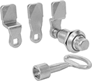 Image of Product. Front orientation. Cam Locks and Latches. Food and Beverage Compression Square-Drive Cam Locks, Style B.
