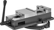 Image of Product. Front orientation. Vises. Milling-Machine Vises, Economy with Flat Jaws, Swivel Base.