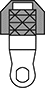 Image of Specification. Top Magnet. Front orientation.