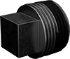 Low-Pressure Iron and Steel Threaded Pipe Fittings with Sealant