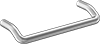 Threaded-Hole-Mount Offset Pull Handles