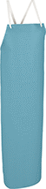 Image of Product. PVC/Polyester. Front orientation. Aprons. Chemical-Resistant Shop Aprons, Bib Apron, Green.