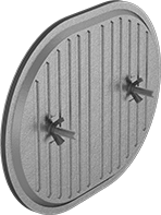 Image of Product. Front orientation. Duct Access Panels. Quick-Open Access Panels, Style C.