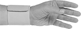 Image of Product. Front orientation. Wrist Supports. Wraparound.