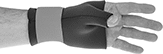 Image of Product. Front orientation. Wrist Supports. Wraparound with Supported Thumb.