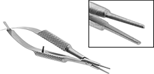 Image of Product. Front orientation. Contains Inset. Long-Nose Pliers. Tweezer-Style Long-Nose Pliers, Slim Nose with Flat Jaw, Plain Grip.