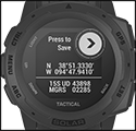 Image of ProductInUse. Front orientation. ZoomedIn view. Contains Border. Wristwatches. Multifunction Smartwatches, Compass.