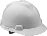 Image of Product. Front orientation. Hard Hats. Hard Hats, Cap Brim—Class E.