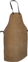 Image of Product. Bonded Leather with Chest Pocket. Front orientation. Aprons. Shop Aprons, Bonded Leather, One Chest Pocket.