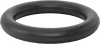 Chemical-Resistant Viton® Fluoroelastomer O-Rings for Straight-Thread Connections