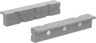 5268A49 | Magnetic-Mount Bench Vise Jaw Liners