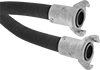 Dry Abrasive-Material Hose with Claw Couplings for Abrasives