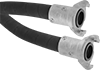 Abrasive-Material Hose with Claw Couplings for Abrasives