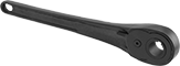 Image of Product. Front orientation. Ratchet Handles. Round Hole with Keyway, Iron.