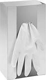 Image of ProductInUse. Front orientation. Glove Dispensers. Disposable Glove Dispensers, For 1 Box.
