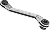 Tight-Clearance Ratcheting Bit Screwdrivers with Offset Tip
