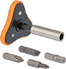 Tight-Clearance Ratcheting Bit Screwdrivers
