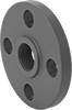 Low-Pressure Iron and Steel Threaded Pipe Flanges
