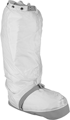 Image of Product. Front orientation. Shoe Covers. Clean Room Shoe Covers, Boot Covers, Polyester Fabric.