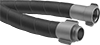 Abrasion-Resistant Water Hose with Threaded Fittings