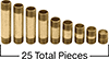 Standard-Wall Brass and Bronze Threaded Pipe Nipples and Pipe Assortments for Drinking Water