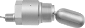 Image of Product. Style B. Front orientation. Float Switches. Hazardous Location Float Switches for Chemicals, 316 Stainless Steel Body and Float, Style B.