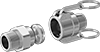 Metal Cam-and-Groove Hose Couplings for Chemicals and Petroleum