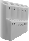 Image of Product. Front orientation. Hex Key Organizers. Plastic L-Key Organizers, Style B.