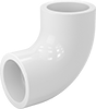 Flame-Retardant High-Purity PVDF Pipe Fittings for Harsh Chemicals