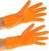 Latex Chemical-Resistant Gloves