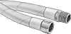 High-Pressure Water Hose with Male and Female Threaded Fittings