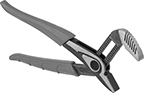 Image of Product. Front orientation. Adjustable Pliers. Precise-Fit Adjustable Pliers, Flat Jaw, Ultra Grip.