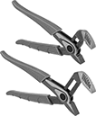 Image of Product. Front orientation. Adjustable Pliers. Precise-Fit Adjustable Pliers Sets, Flat Jaw, Ultra Grip.