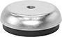 Image of Product. Front orientation. Leveling Mounts. Shock-Absorbing Rigid Leveling Mounts with Threaded Hole.
