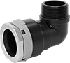 Low-Pressure Aluminum Quick-Connect Pipe Fittings