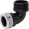 Low-Pressure Aluminum Quick-Connect Pipe Fittings