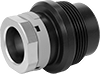 Low-Pressure Aluminum Quick-Connect Pipe Fittings