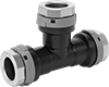 Low-Pressure Aluminum Quick-Connect Pipe Fittings