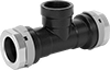 Low-Pressure Aluminum Quick-Connect Pipe Fittings