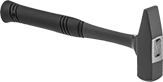 Image of Product. Front orientation. Hammers. Blacksmiths' Hammers , Round Steel Face, Steel Handle with Textured Grip.