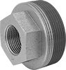 Low-Pressure Galvanized Iron and Steel Threaded Pipe Fittings with Sealant