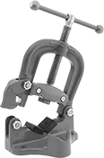 Image of Product. Front orientation. Vises. Bench-Mount Pipe Vises, Yoke Style.