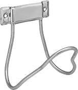 Image of Product. Front orientation. Hanging Hooks. Heavy Duty Hanging Hooks, Style Y.