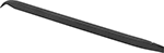 Image of Product. 45° Angled Tip × Blunt Tip. Front orientation. Picks. Nonmarring Picks, 45° Angled × Blunt, Straight Handle.