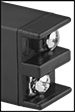 Image of Specification. Screw Terminals. Back orientation. ZoomedIn view. Contains Border. Indicator Lights. Cylindrical Oil-Resistant Panel Indicator Lights with Screw Terminals.