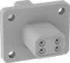 Panel-Mount Deutsch-Style DC Connectors
