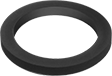 Image of Product. Front orientation. Hose Coupling Gaskets. Oil-Resistant Buna-N Cam-and-Groove Hose Coupling Gaskets.