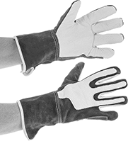 Image of Product. Open Cuff. Front orientation. Gloves. MIG Welding Gloves.